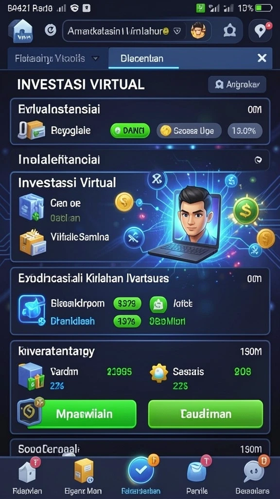 Sistem reward yang menarik dan tantangan harian.