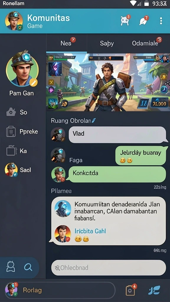 Screenshot fitur bonus yang menggiurkan.