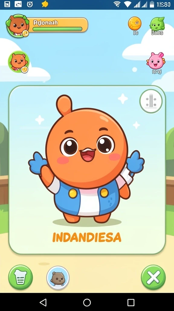 Level mendebarkan dengan desain yang penuh warna.