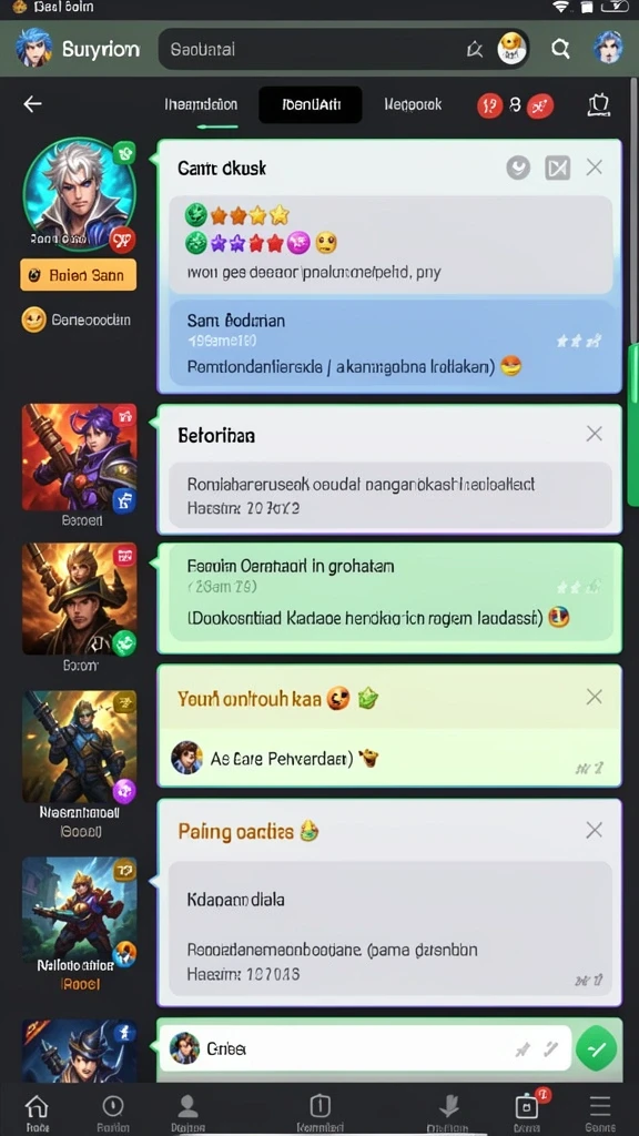 E-mail untuk dukungan dan umpan balik pengguna.