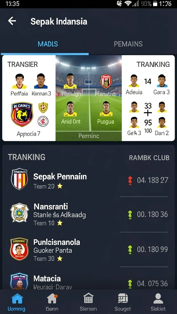 Tampilan antarmuka yang ramah pengguna.