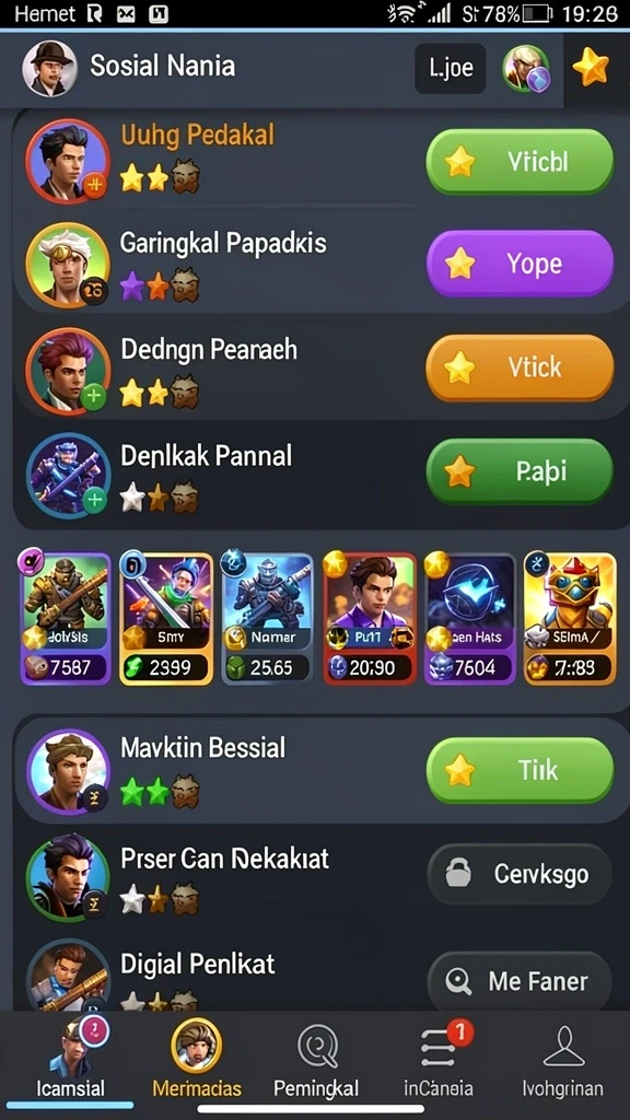 Pengalaman bermain yang menyenangkan dan adiktif.