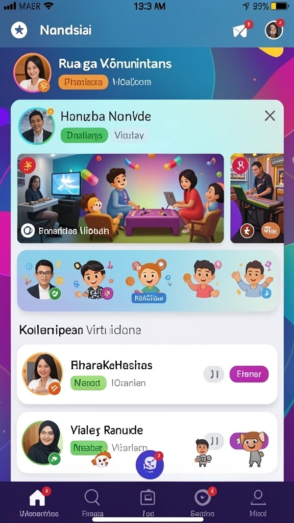 Tampilan antarmuka yang ramah pengguna dan menarik.