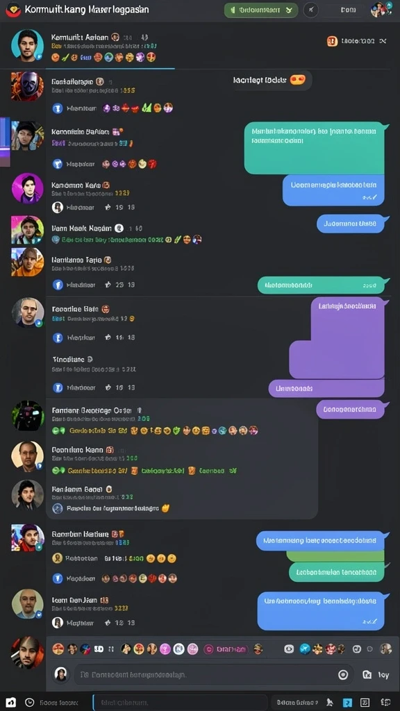 Tema permainan yang beragam dan menarik.