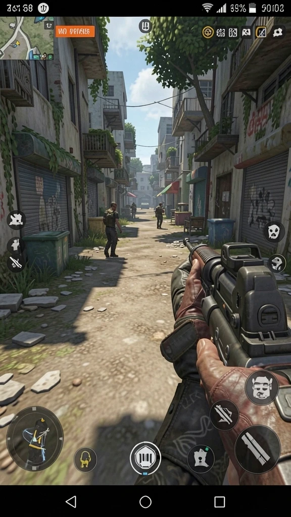 Tangkapan layar yang menunjukkan mode multiplayer di DEWALIN.