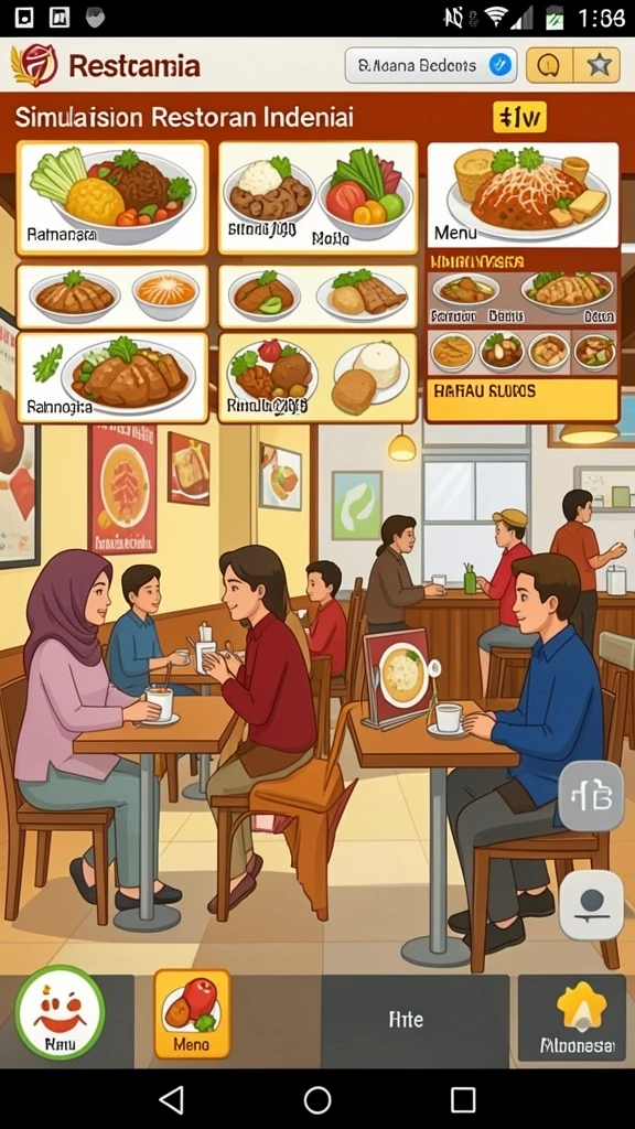 Pilihan permainan yang beragam untuk semua kalangan.
