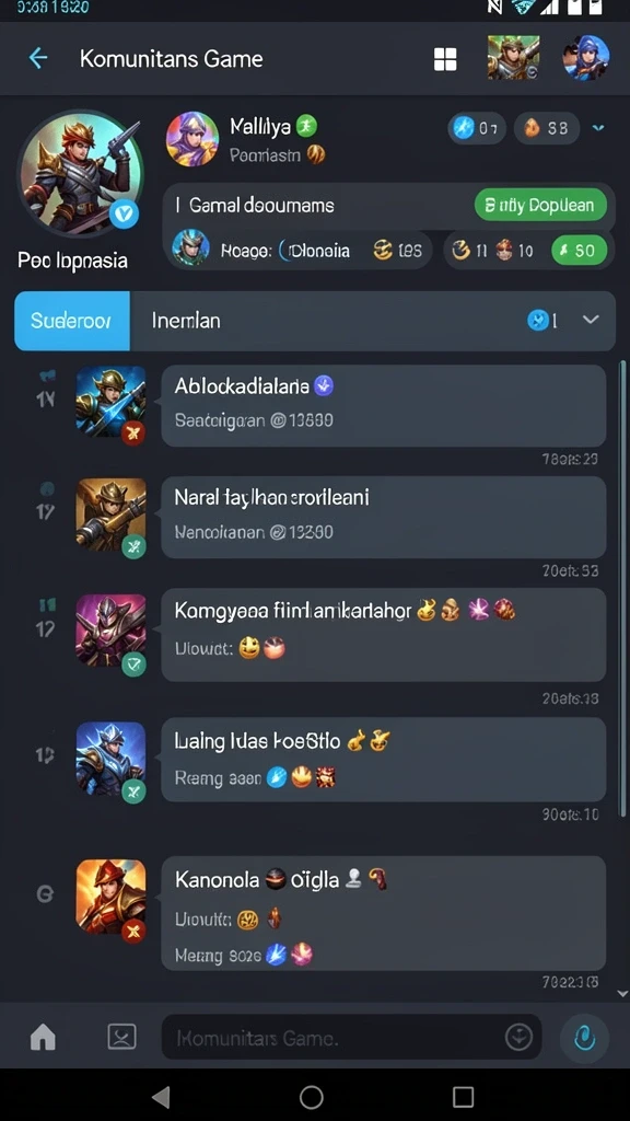 Fitur komunitas aktif untuk berbagi pengalaman.