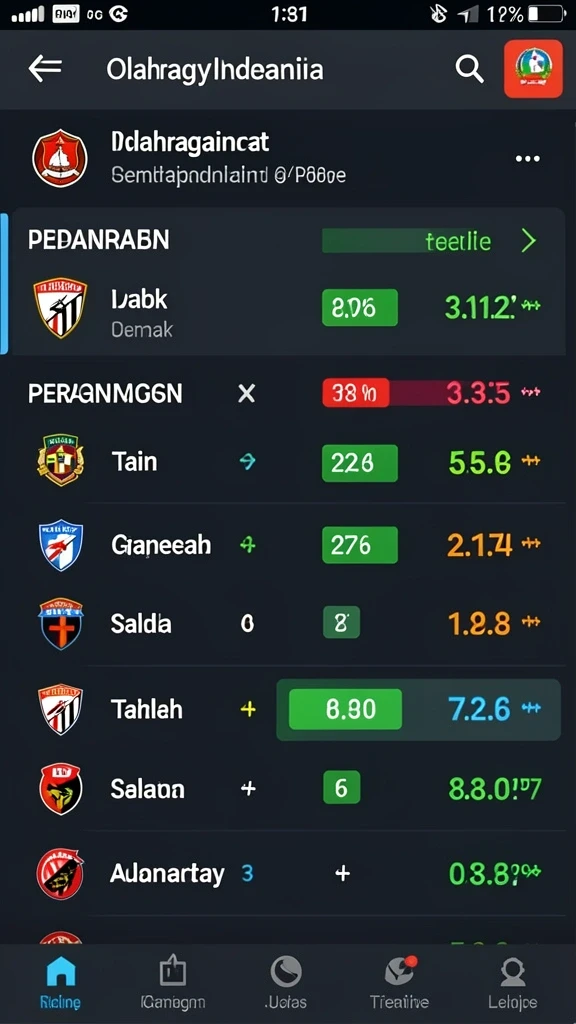 Screenshot aksi pertarungan yang mendebarkan.