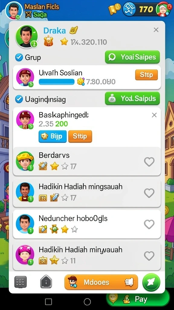 Tangkapan layar level baru dengan grafis menakjubkan.