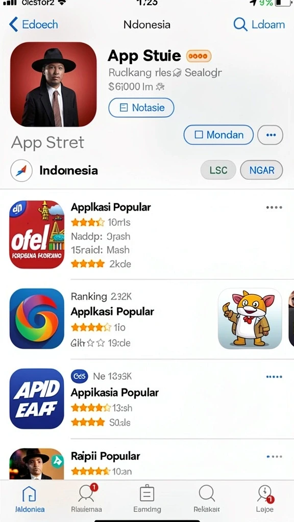 Tampilan antarmuka yang menarik dan mudah digunakan.