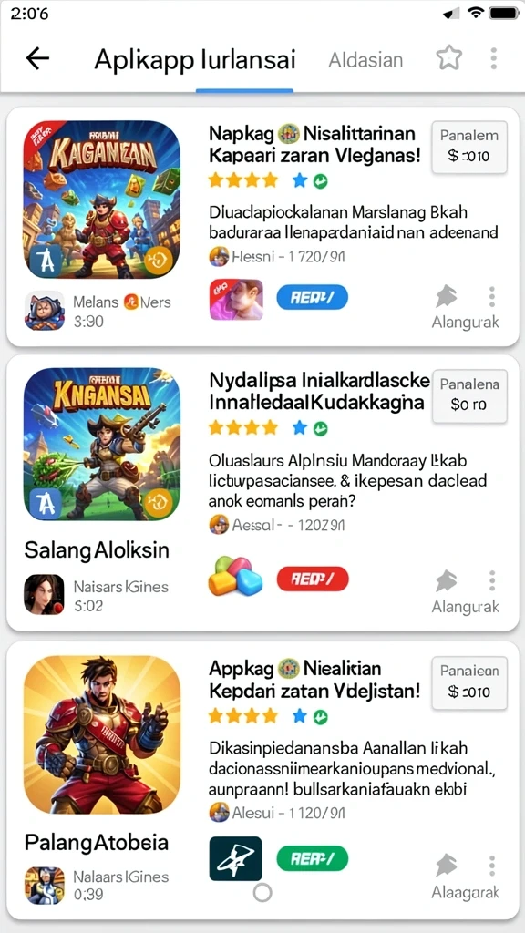 Gambar aksi mendebarkan saat bertarung melawan musuh.
