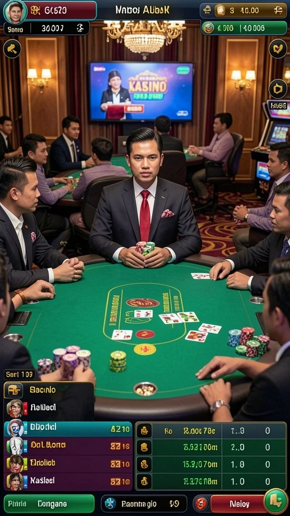 Leaderboards untuk menunjukkan peringkat dan pencapaian Anda.