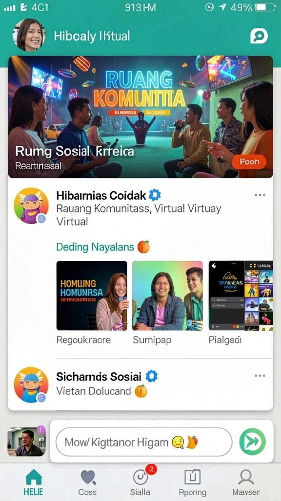 Komunitas aktif untuk berdiskusi dan berbagi tips.