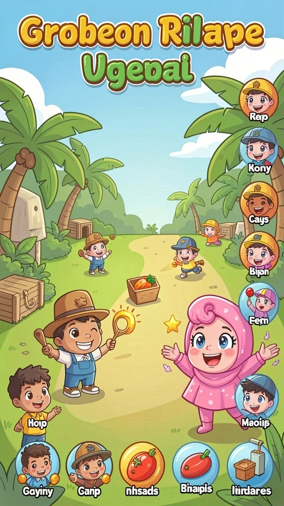 Screenshot menampilkan karakter baru yang menarik.