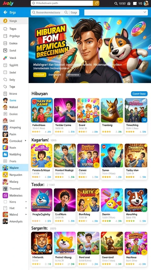 Fitur leaderboard yang menarik untuk bersaing dengan teman.