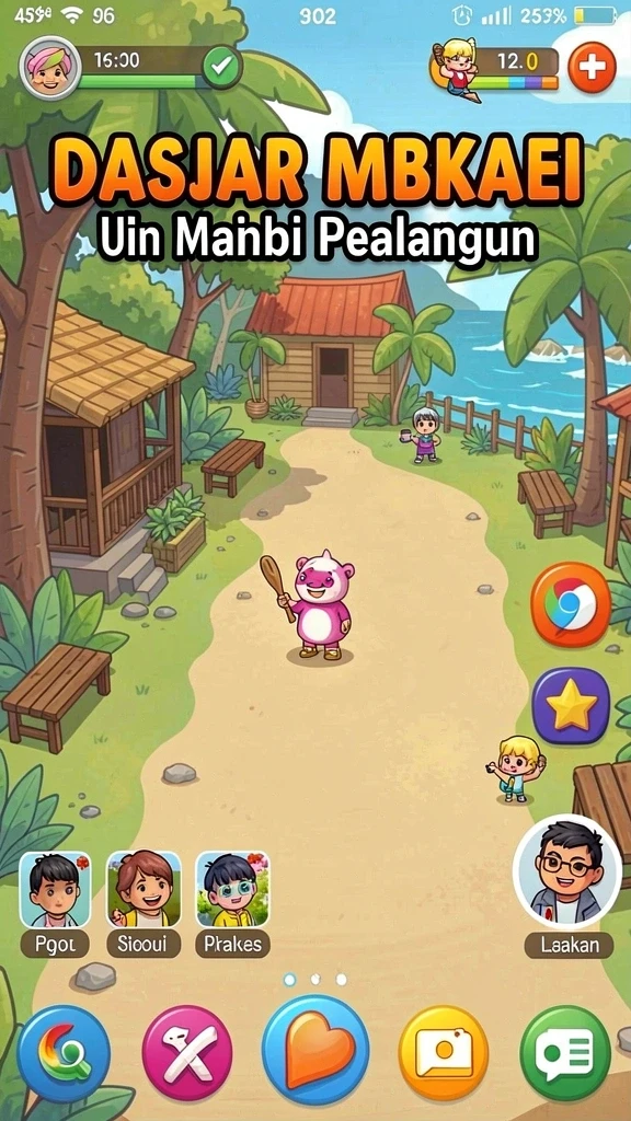 Tampilan antarmuka yang sederhana dan intuitif.