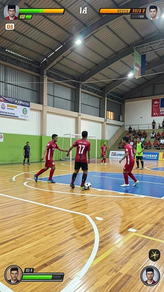 Tangkapan layar level yang menantang di NANASTOTO.