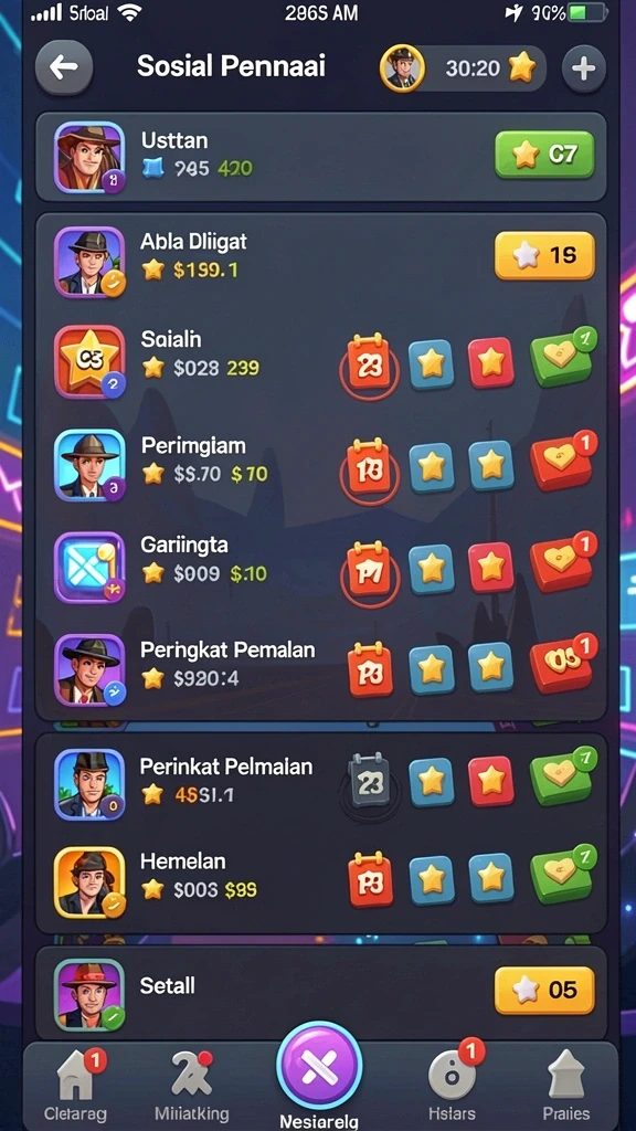 Tampilan antarmuka yang user-friendly.