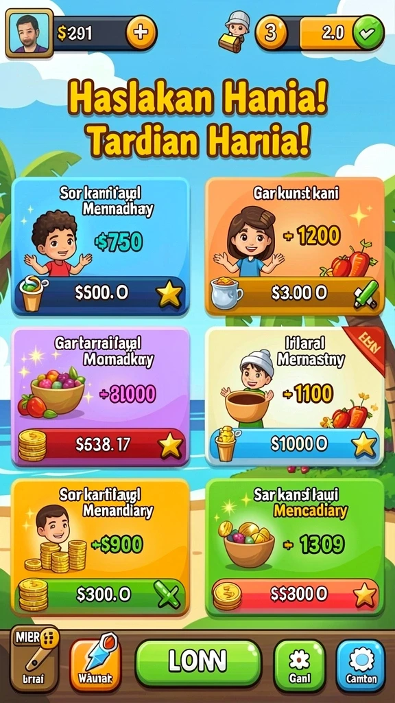 Fitur jackpot yang menggugah semangat bermain.