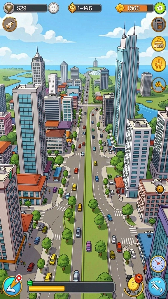 Grafis cerah dan desain karakternya sangat menarik.