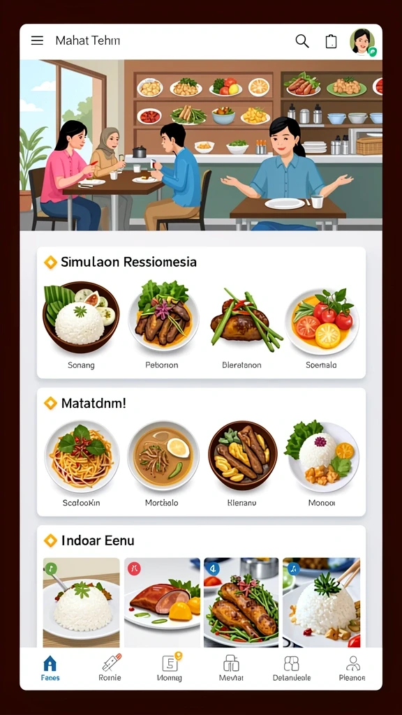Tampilan antarmuka yang bersih dan mudah digunakan.