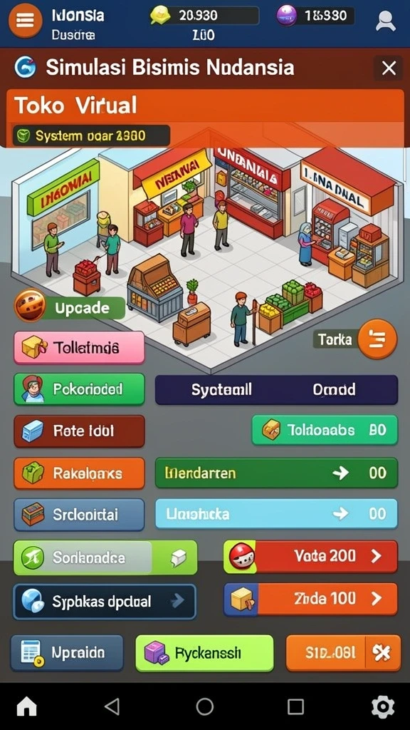 Grafis yang sangat detail dan penuh warna.