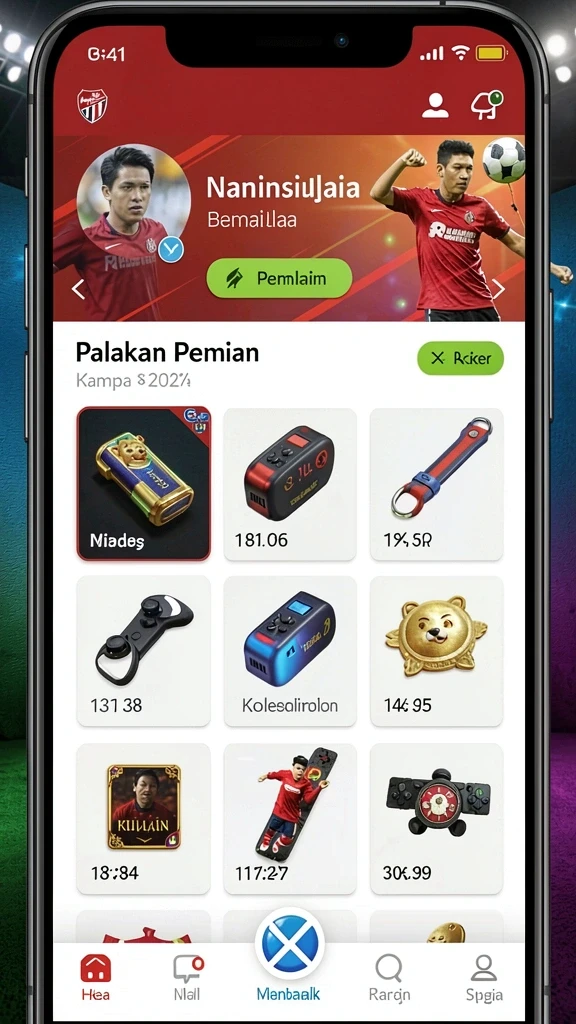 Tampilan awal game dengan karakter utama yang menarik.