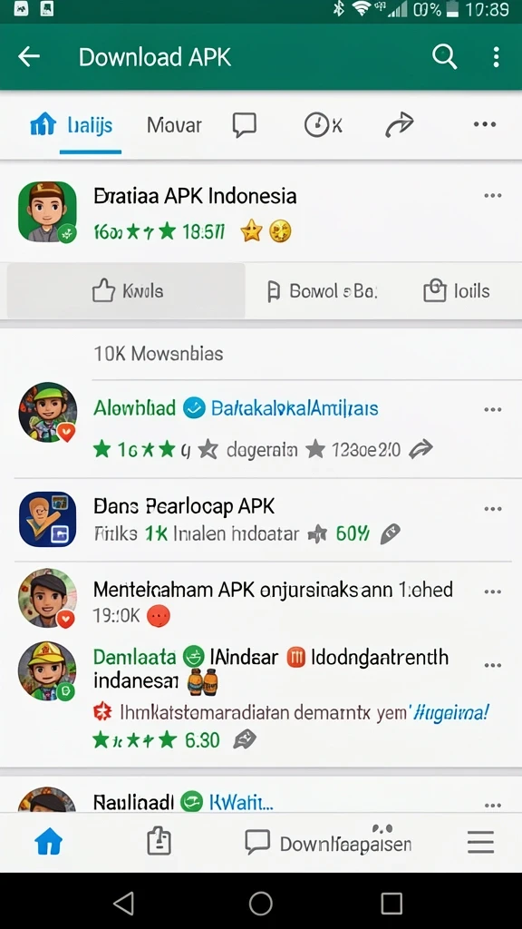 Tampilan awal yang menarik dan ramah pengguna.