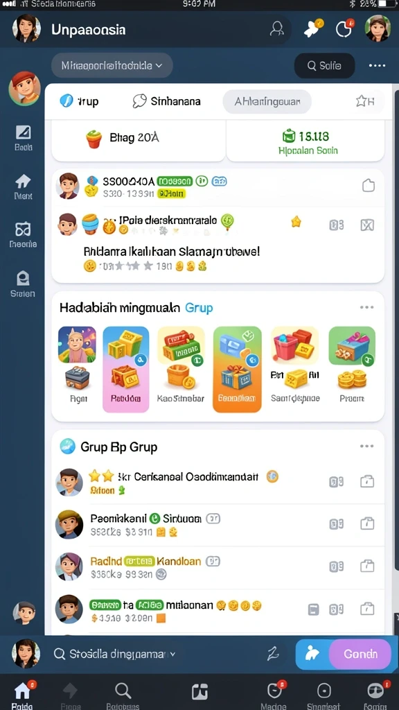 Bergabunglah dalam turnamen seru dan menangkan hadiah.