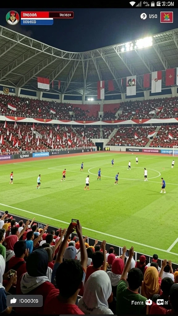 Tampilan kustomisasi karakter yang menarik.