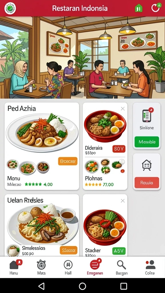 Fitur multiplayer yang memungkinkan bermain dengan teman.