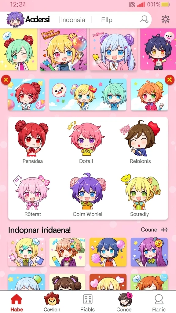 Berbagai hadiah menarik yang dapat diperoleh selama permainan.