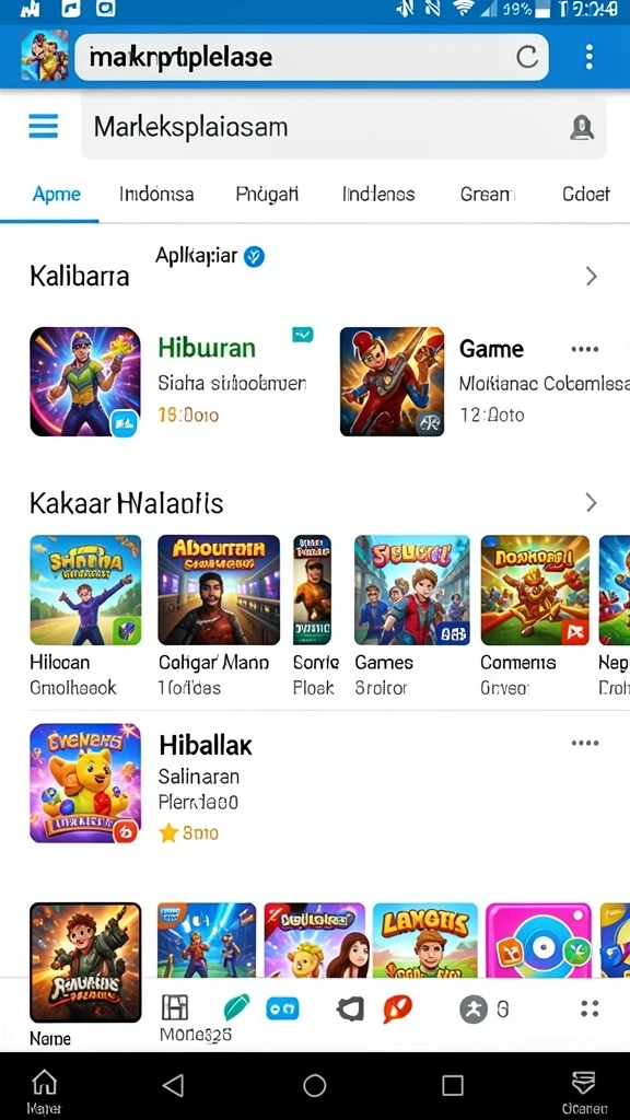 Pemain sedang menjelajahi dunia baru yang menantang.