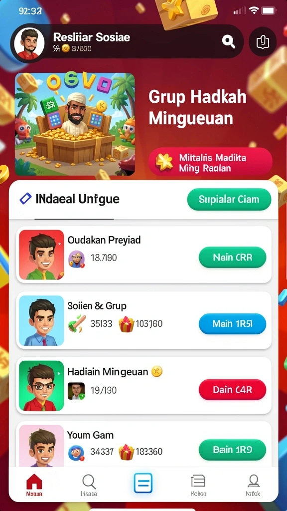 Tampilan antarmuka yang menarik dan mudah digunakan.