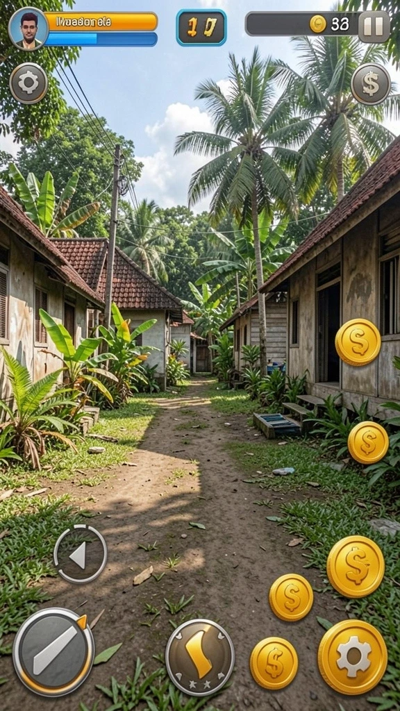 Karakter dengan desain unik dan menarik.