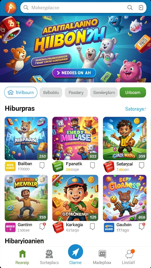 Grafis yang memukau dalam dunia fantasi.